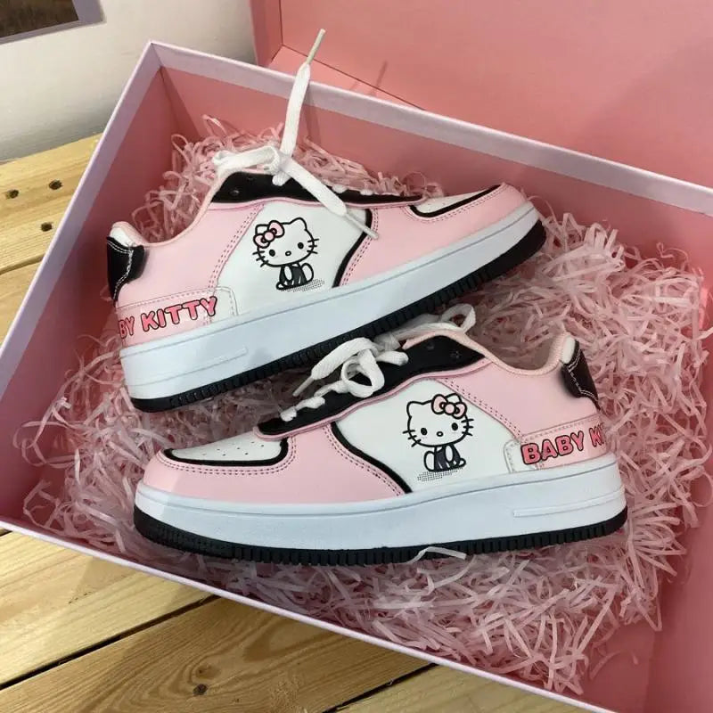 Cute Hello Kitty Women Sports Shoes