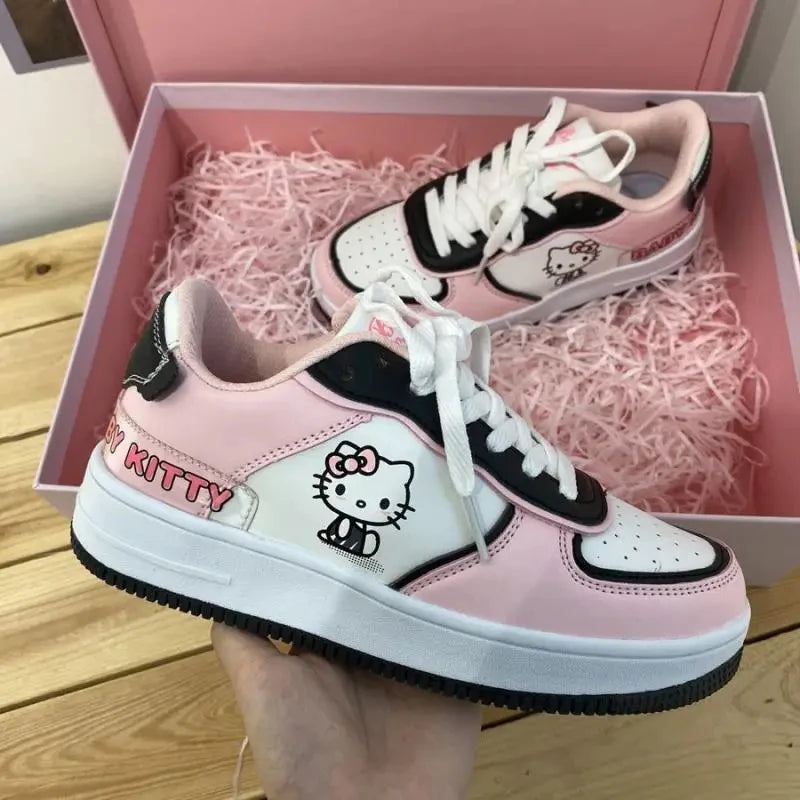 Cute Hello Kitty Women Sports Shoes