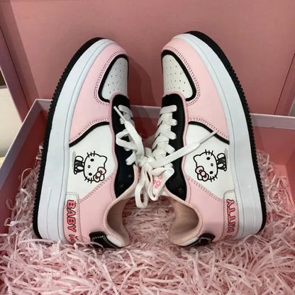 Cute Hello Kitty Women Sports Shoes