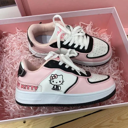 Cute Hello Kitty Women Sports Shoes